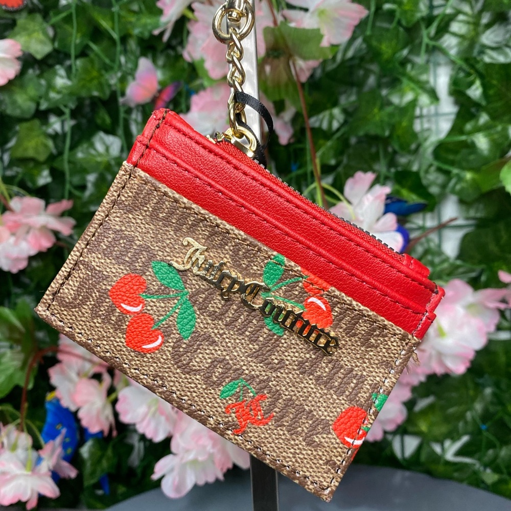 Juicy Couture, Juicy Fruit Cherry ID Card Case